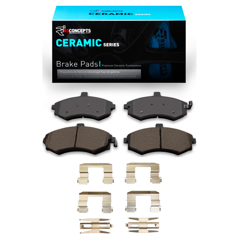 Hyundai Elantra Brake Pads - Front - R1 Concepts - Ceramic - `02-`05